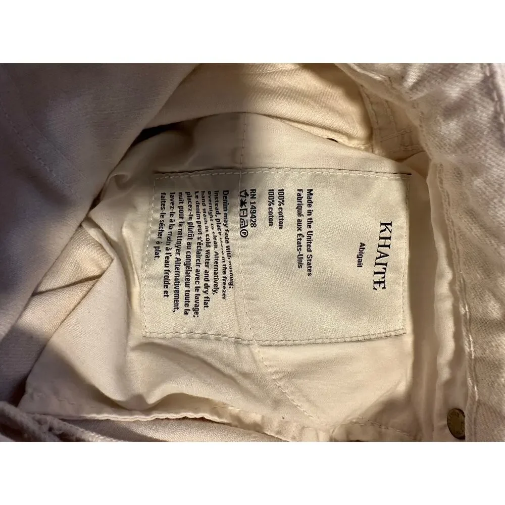 KHAITE ABIGAIL JEAN SIZE 28 - Picture 7 of 9